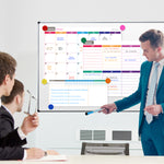 Load image into Gallery viewer, 4 in1 Dry Erase Calendar Whiteboard
